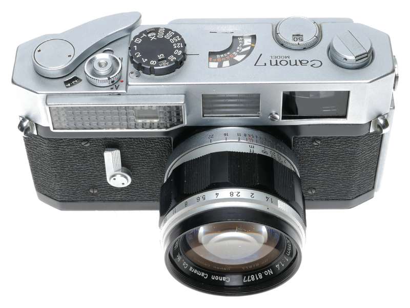 Canon Model 7 Rangefinder System Camera 1.4/50mm Lens LTM