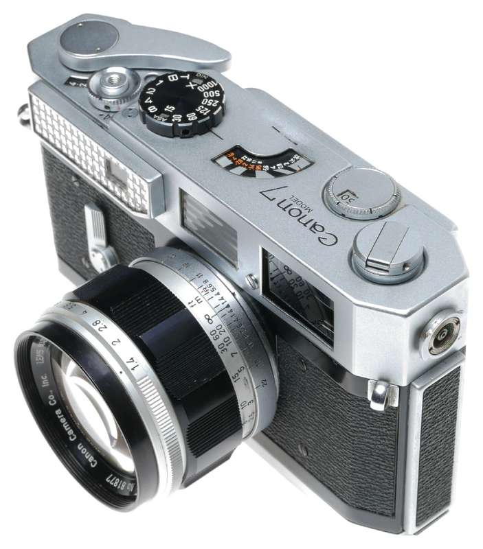 Canon Model 7 Rangefinder System Camera 1.4/50mm Lens LTM