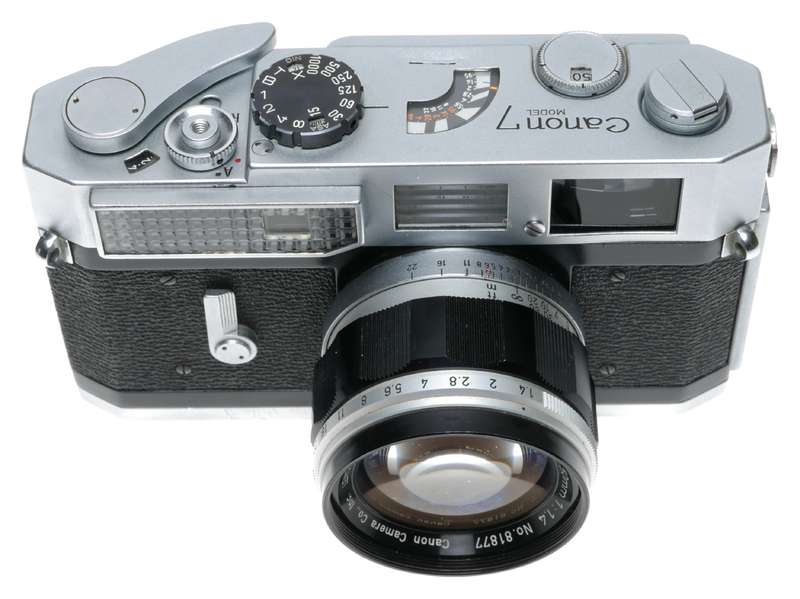 Canon Model 7 Rangefinder System Camera 1.4/50mm Lens LTM