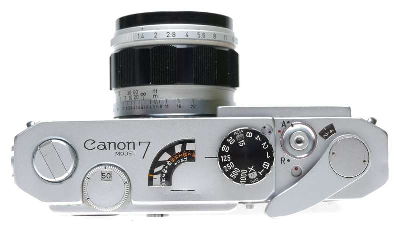 Canon Model 7 Rangefinder System Camera 1.4/50mm Lens LTM
