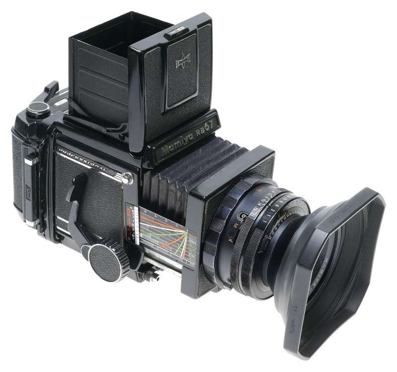Mamiya RB67 Pro SLR Camera 120 Rollfilm Holder 3.8/90mm Lens