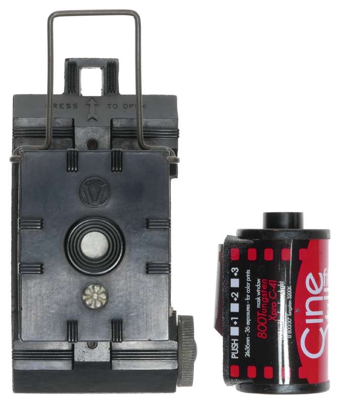 Univex Model A Miniature Viewfinder Film Camera Geometric Design