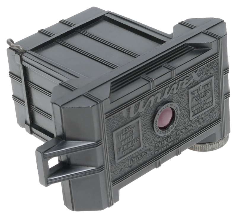 Univex Model A Miniature Viewfinder Film Camera Geometric Design