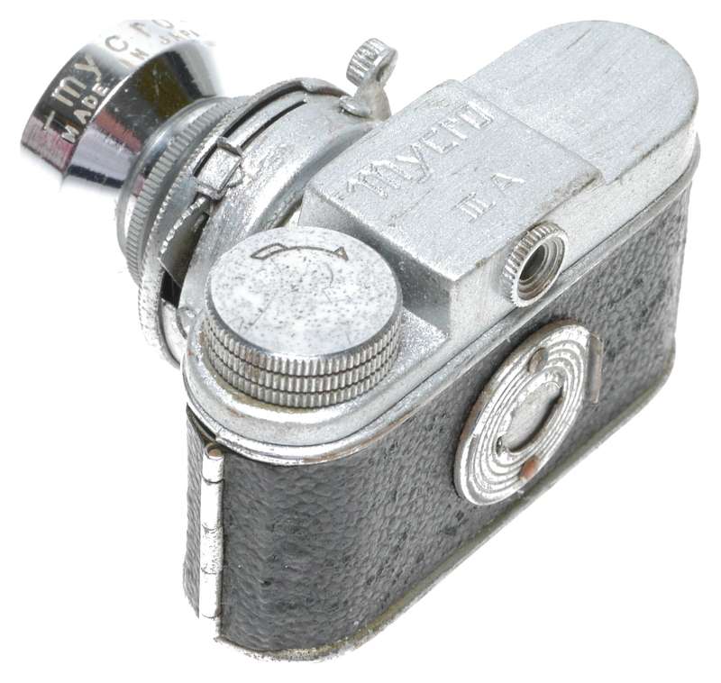 Mycro IIIa Subminiature Film Camera Ona 1:4.5 F=20mm Filter Shade Hood Tripod