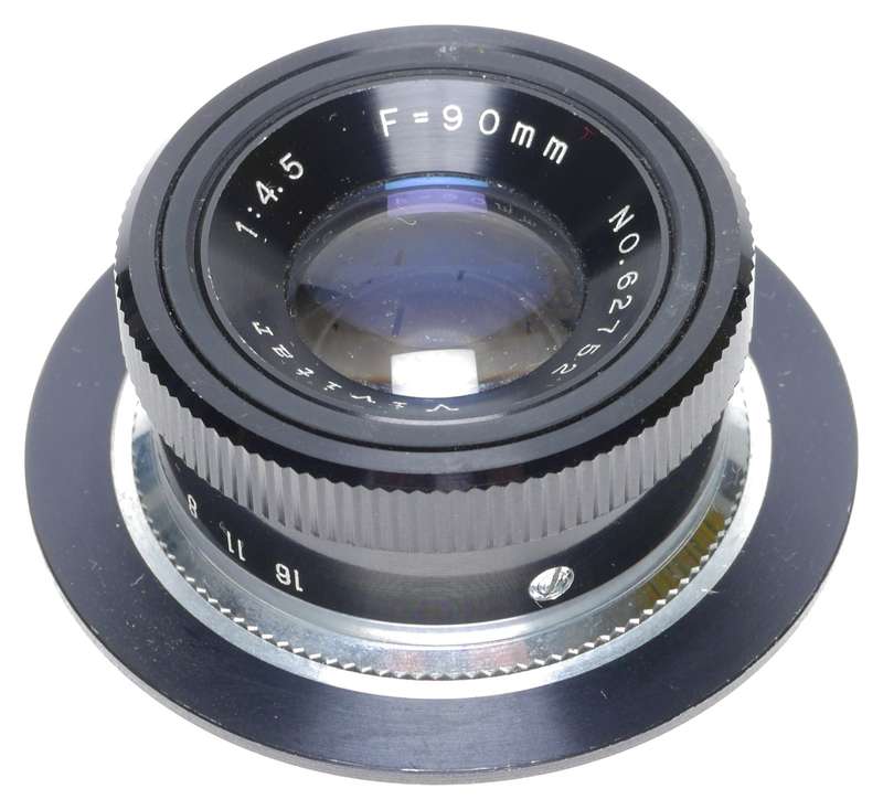 Vivitar 1:4.5 f=90mm Enlarging Lens Lens board Serial No.62752