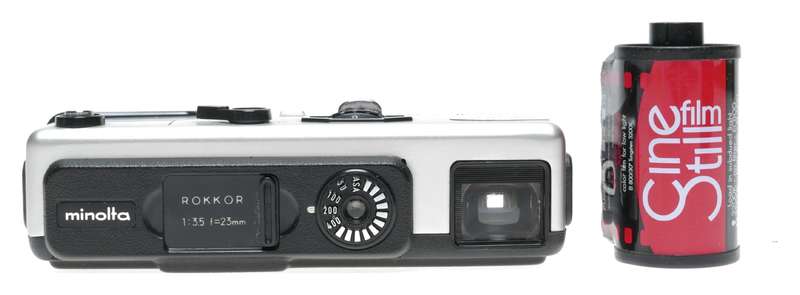 Minolta 16QT Subminiature Viewfinder Camera Rokkor 3.5/23mm