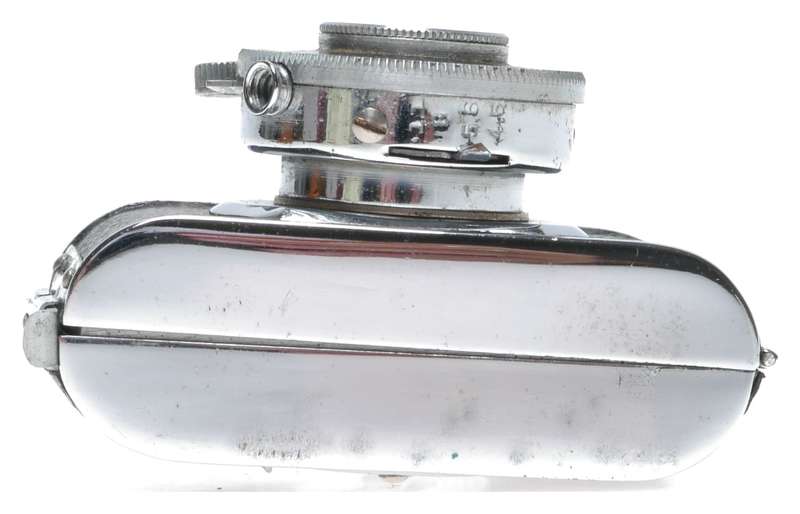 Mycro IIIa Subminiature Film Camera Chrome Black Ona 1:4.5 F=20mm
