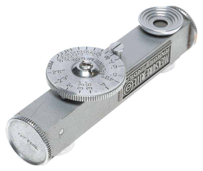 Measure-Rite Rangefinder Camera Distance Meter