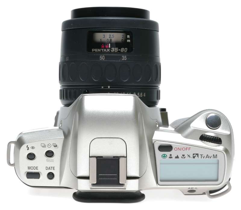 Asahi Pentax MZ-60 35mm SLR Camera 35-80 Zoom Lens Carry Bag