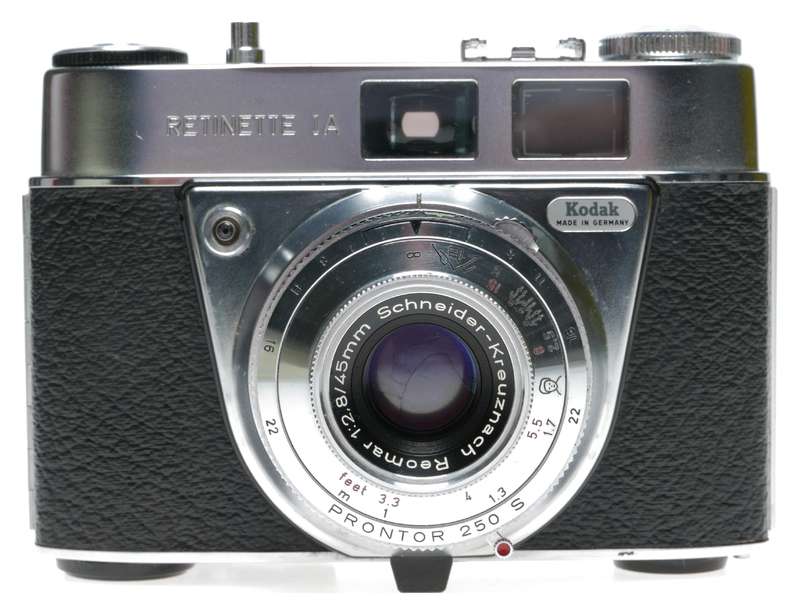 Kodak Retinette 1A Type 044 Film Camera Schneider Reomar 2.8/45mm Lens