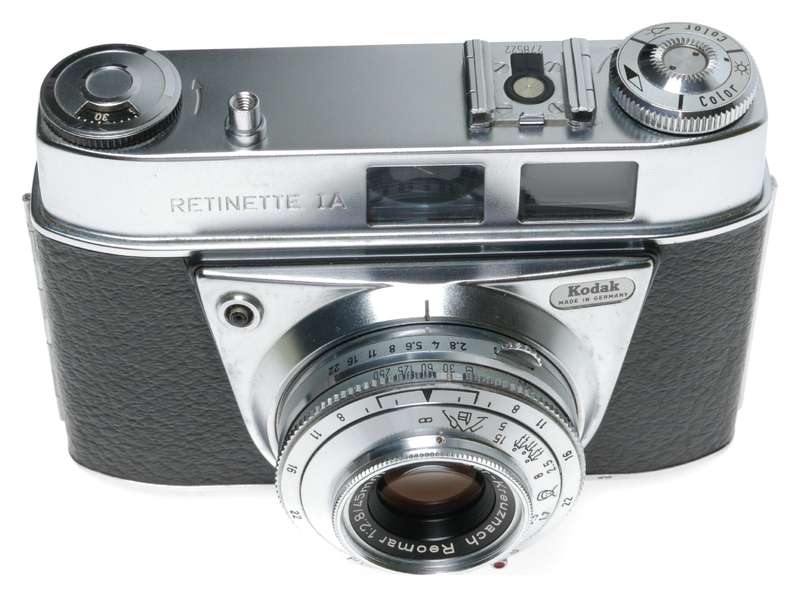 Kodak Retinette 1A Type 044 Film Camera Schneider Reomar 2.8/45mm Lens