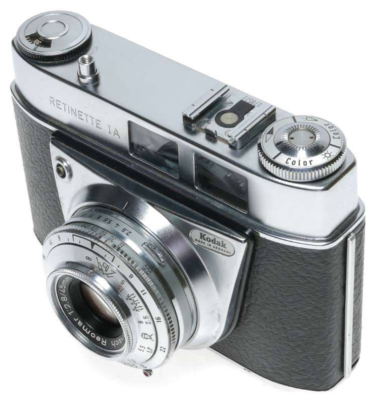 Kodak Retinette 1A Type 044 Film Camera Schneider Reomar 2.8/45mm Lens