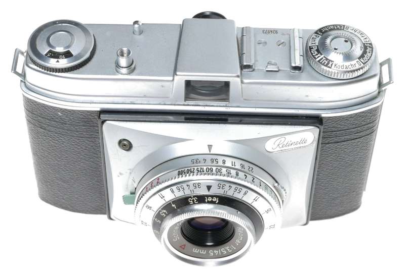 Kodak Retinette Type 022 Viewfinder Camera Reomar 1:3.5/45mm