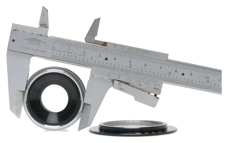 Vivitar 1:4.5 F=90mm Enlarger Lens 39mm Screw Mount on Lensboard