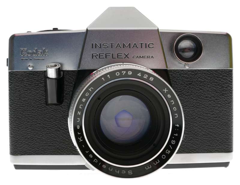 Kodak Instamatic Reflex Type 062 SLR Film Camera Xenon f:1.9/50mm