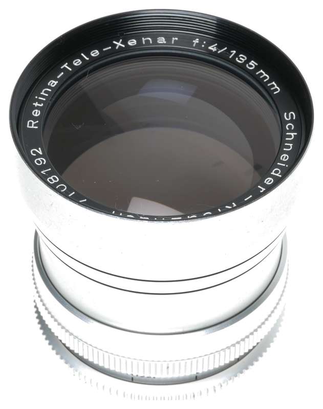 Schneider Retina-Tele-Xenar Reflex Mount f:4/135mm Kodak Lens