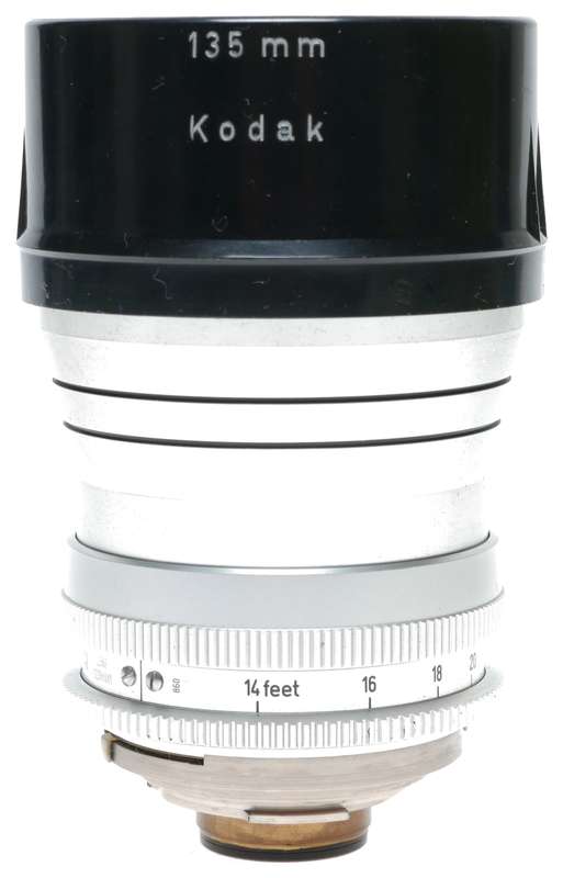Schneider Retina-Tele-Xenar Reflex Mount f:4/135mm Kodak Lens