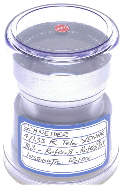 Schneider Retina-Tele-Xenar Reflex Mount f:4/135mm Kodak Lens