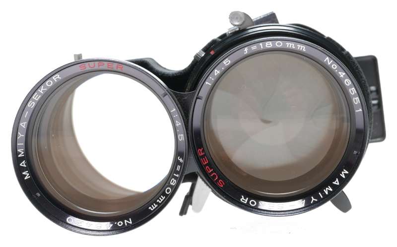 Mamiya C Sekor Super 180mm F4.5 C220 C330 TLR Camera Lens in Box