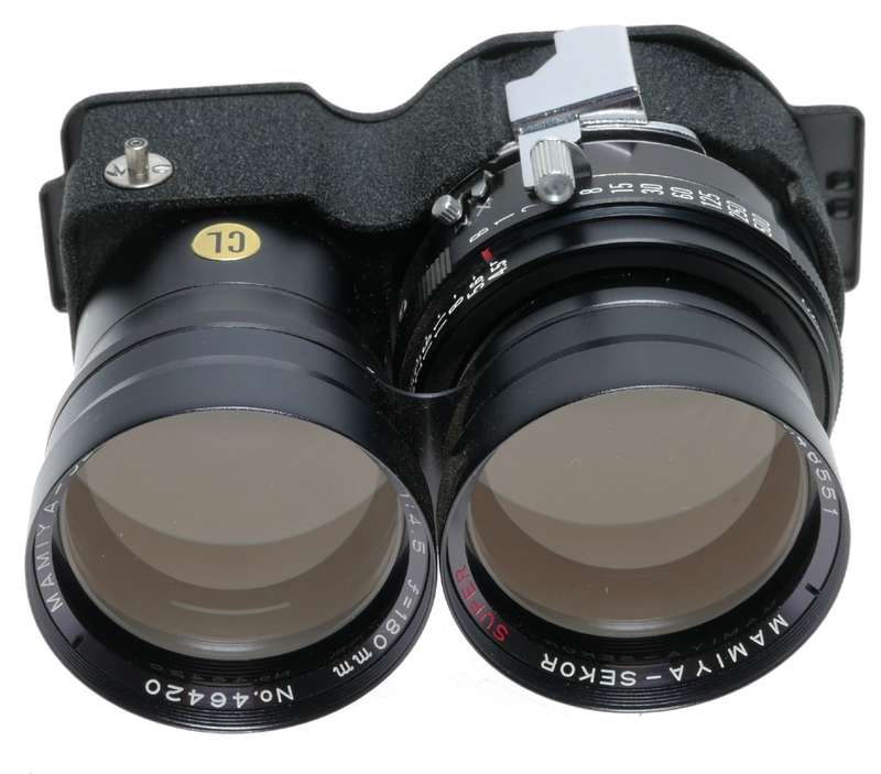 Mamiya C Sekor Super 180mm F4.5 C220 C330 TLR Camera Lens in Box