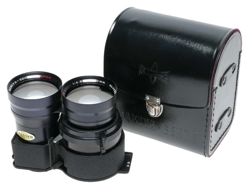 Mamiya C Sekor Super 180mm F4.5 C220 C330 TLR Camera Lens in Box
