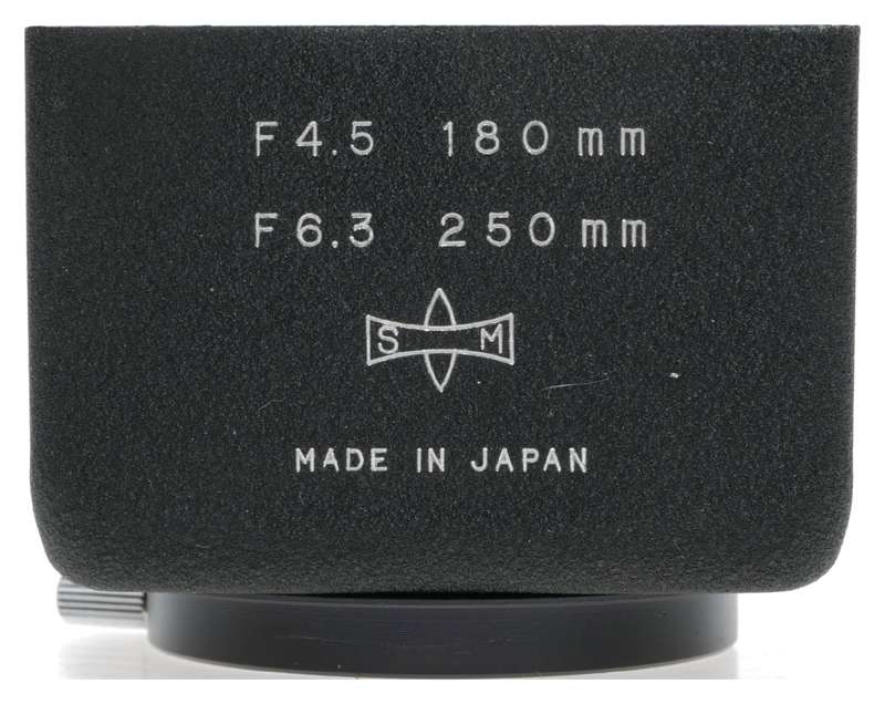 Mamiya C 4.5/180mm 6.3/250mm C220 C330 TLR Camera Lens Hood in Box