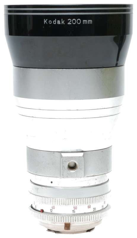Schneider Retina-Tele-Xenar f:4.8/200mm Kodak R Mount Lens Hood Case