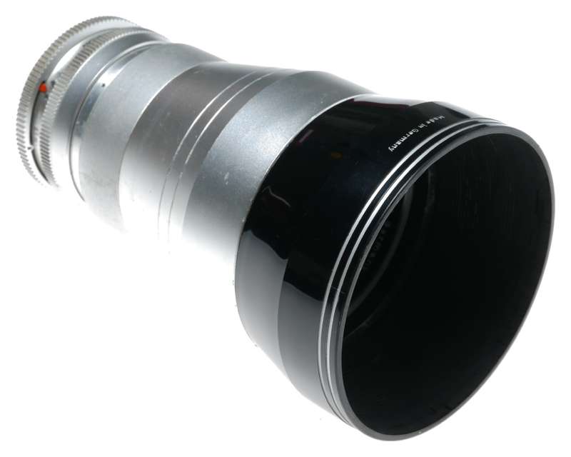 Schneider Retina-Tele-Xenar f:4.8/200mm Kodak R Mount Lens Hood Case