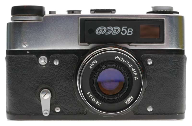 Fed 5B 35mm Rangefinder Camera M39 Industar-61 L/D 2.8/55 USSR