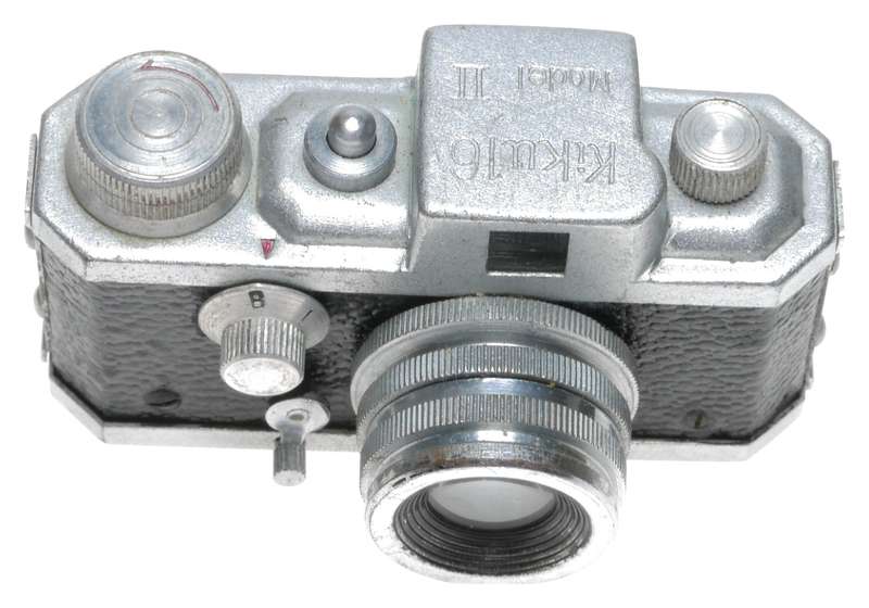 Kiku16 Model II Sub Miniature 16mm Film Camera 14x14mm Exposure