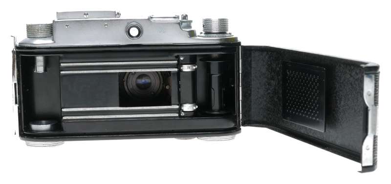 Tougodo Toyoca Flex 35 TLR Camera 2nd Version Owla Anastigmat 1:3.5 f=4.5cm