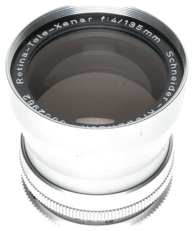 Schneider Kodak Retina-Tele-Xenar f:4/135mm Reflex Mount Lens