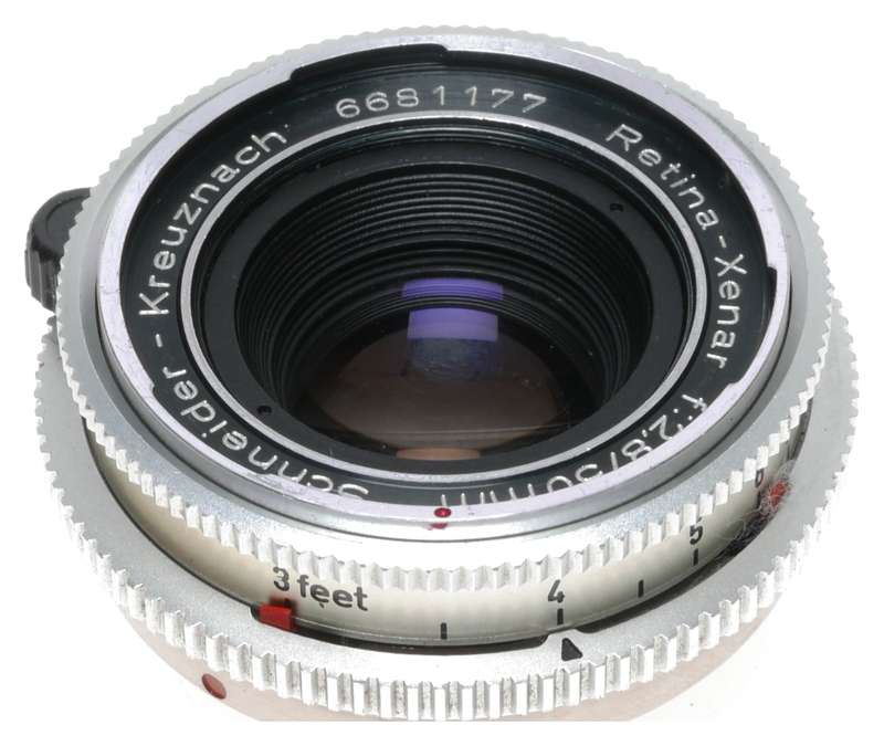 Schneider Kodak Retina-Xenar f:2.8/50mm Reflex Mount Lens