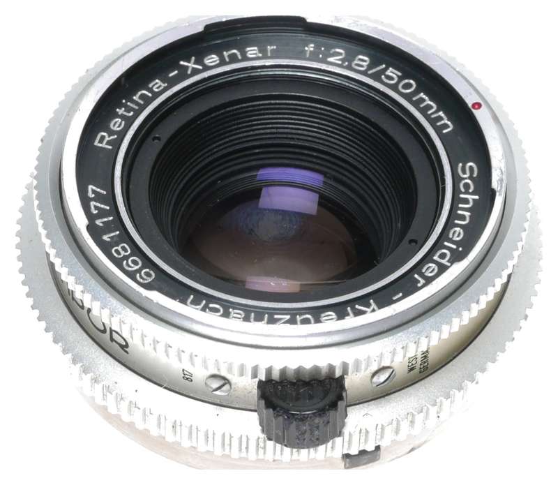 Schneider Kodak Retina-Xenar f:2.8/50mm Reflex Mount Lens