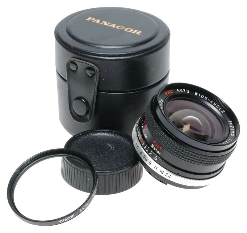 Panagor PMC Auto Wide Angle 1:2.5 f=24mm CX Contax Mount Lens