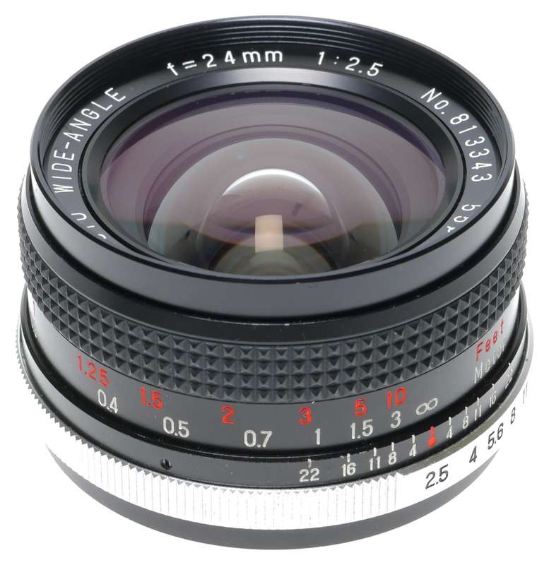 Panagor PMC Auto Wide Angle 1:2.5 f=24mm CX Contax Mount Lens