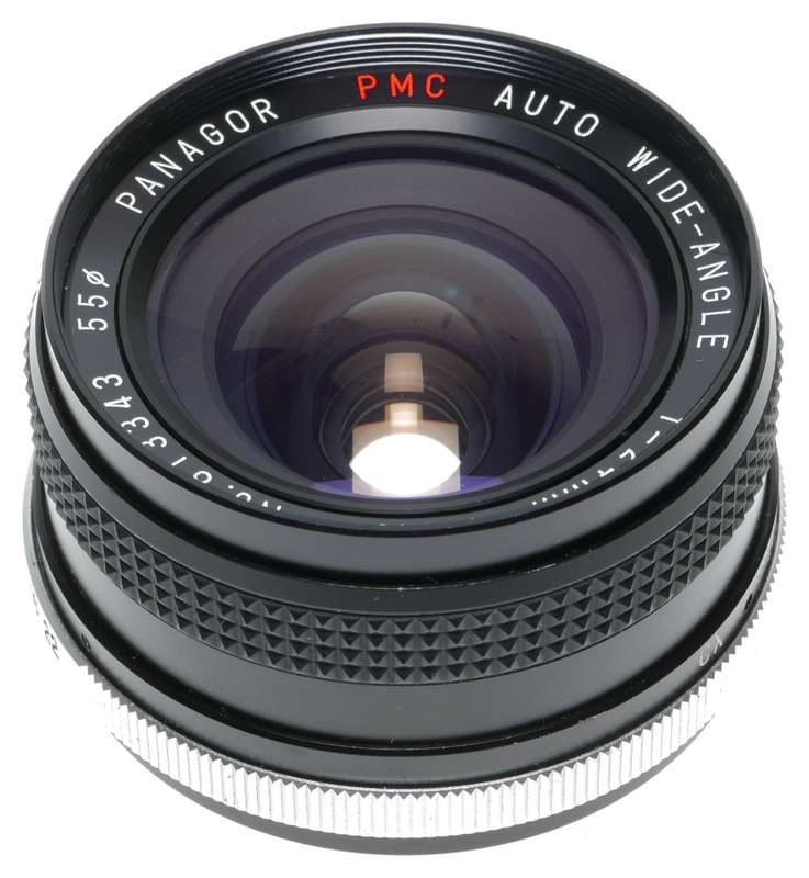Panagor PMC Auto Wide Angle 1:2.5 f=24mm CX Contax Mount Lens