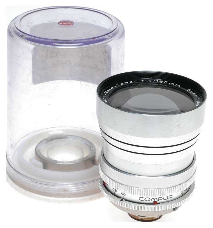 Schneider Kodak Retina-Tele-Xenar f:4/135mm Reflex Mount Camera Lens