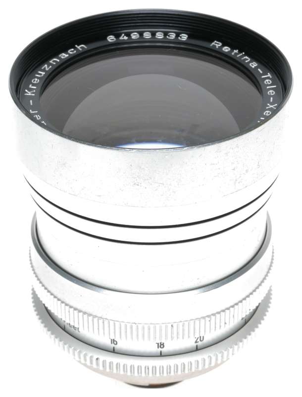 Schneider Kodak Retina-Tele-Xenar f:4/135mm Reflex Mount Camera Lens