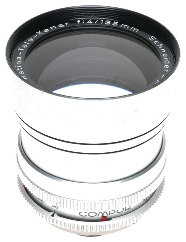 Schneider Kodak Retina-Tele-Xenar f:4/135mm Reflex Mount Camera Lens