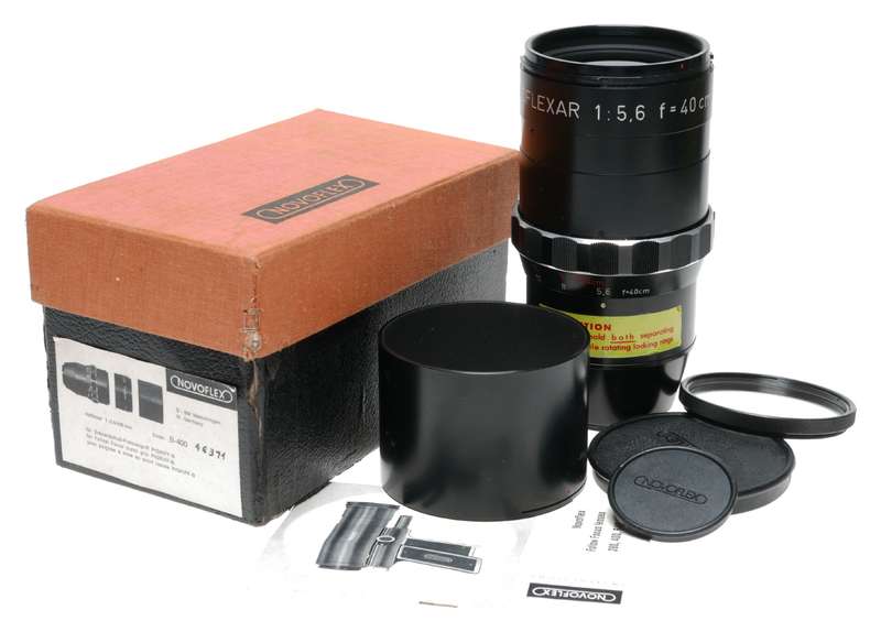 Novoflex Noflexar 1:5.6/400mm Macro Lens for Follow Focus PIGRIFF-B