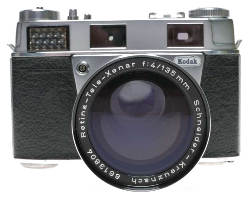 Kodak Retina IIIS Type 027 Rangefinder Camera Tele-Xenar f:4/135mm