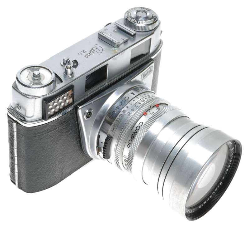 Kodak Retina IIIS Type 027 Rangefinder Camera Tele-Xenar f:4/135mm