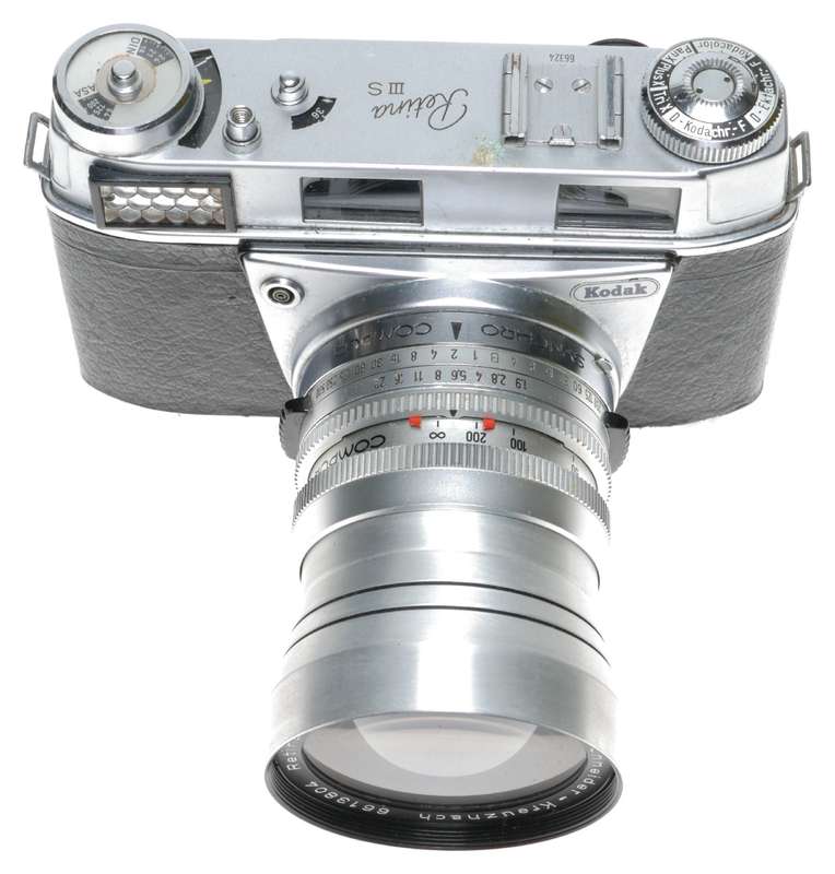 Kodak Retina IIIS Type 027 Rangefinder Camera Tele-Xenar f:4/135mm