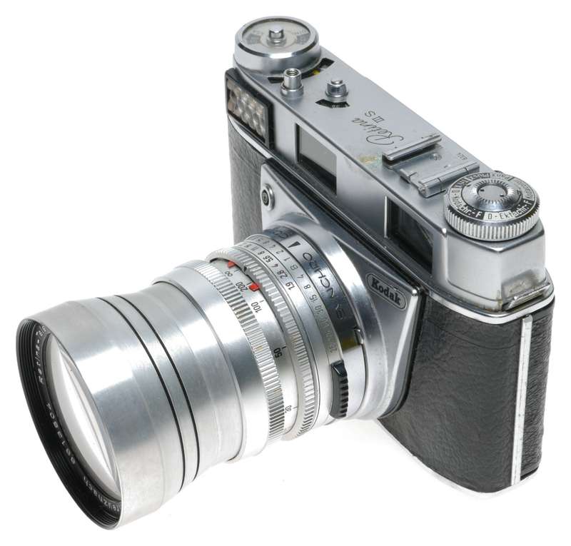 Kodak Retina IIIS Type 027 Rangefinder Camera Tele-Xenar f:4/135mm