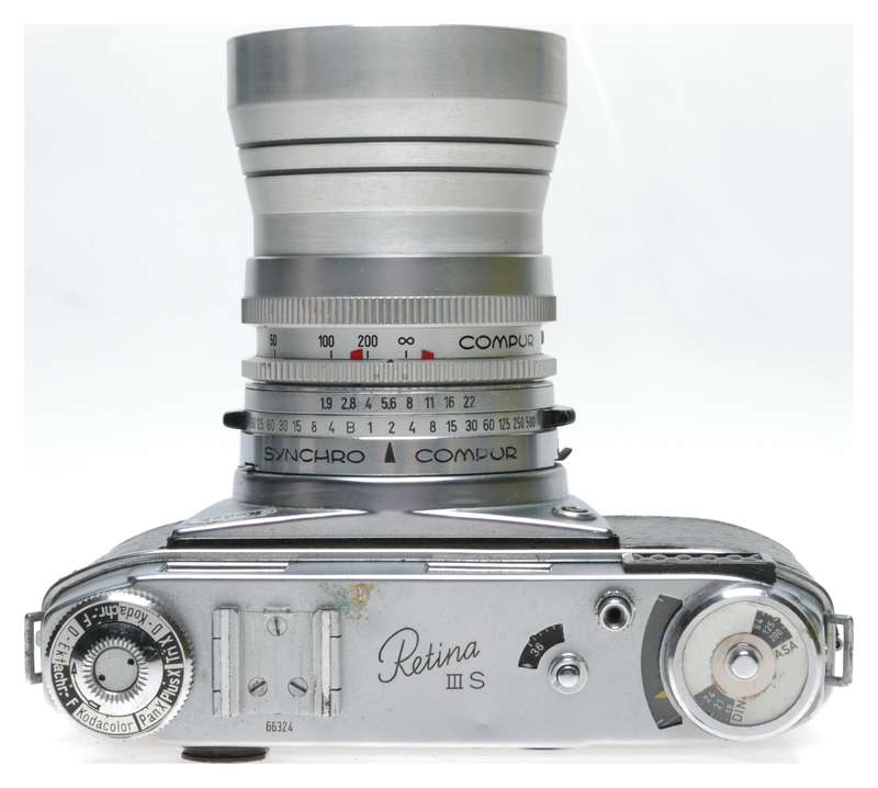 Kodak Retina IIIS Type 027 Rangefinder Camera Tele-Xenar f:4/135mm