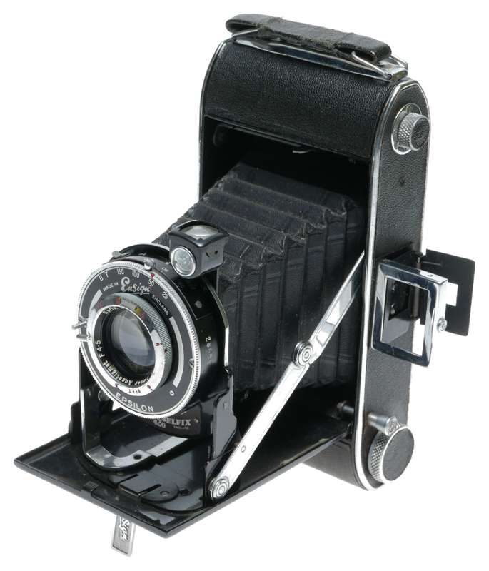 Ensign 420 Selfix Pocket Folding Camera Ensar Anastigmat 4.5/105mm