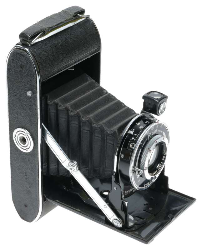 Ensign 420 Selfix Pocket Folding Camera Ensar Anastigmat 4.5/105mm