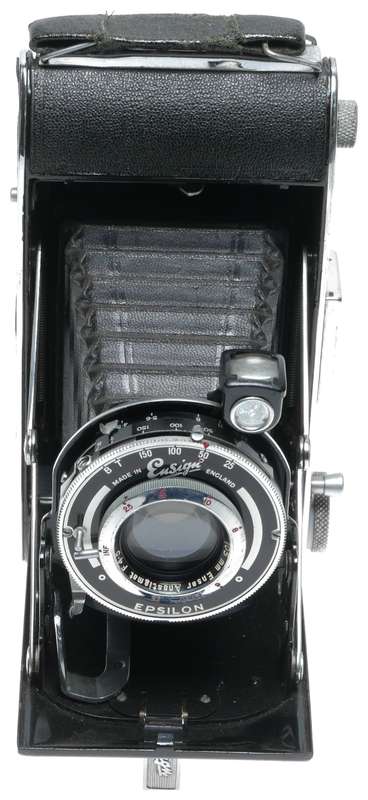 Ensign 420 Selfix Pocket Folding Camera Ensar Anastigmat 4.5/105mm