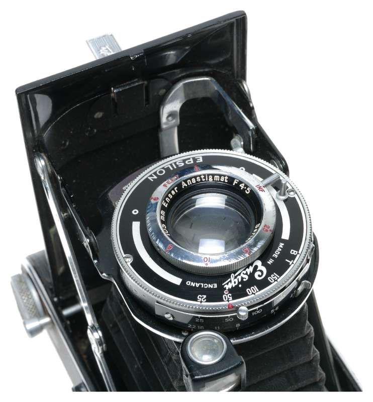 Ensign 420 Selfix Pocket Folding Camera Ensar Anastigmat 4.5/105mm